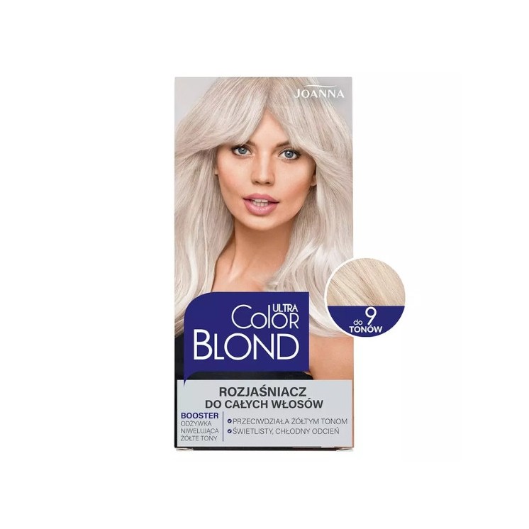 Joanna Ultra Color Blond Brightener voor het hele haar tot 9 tinten