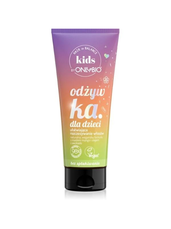 ONLYBIO Hair in Balance Kids Leave-in conditioner voor makkelijk doorkambaar 200 ml