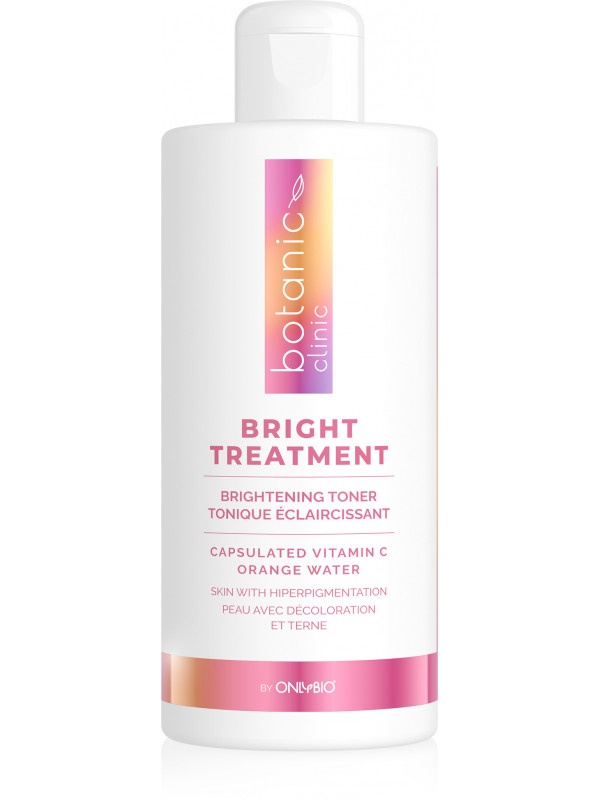 ONLYBIO Botanic Clinic Bright Treatment Освітлюючий тонік для шкіри зі знебарвленнями 300 мл