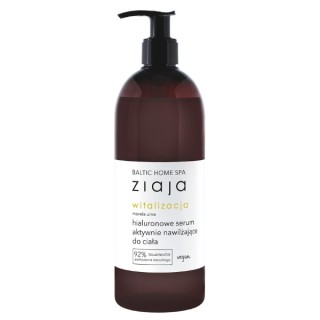 Sérum revitalisant à l'acide hyaluronique Ziaja Baltic Home Spa, hydratant actif pour le corps, 400 ml