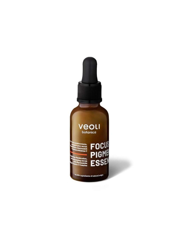 Veoli Botanica Focus Pigmentation Essence інтенсивно зменшує знебарвлення та звужує пори Serum з ніацинамідом і вітаміном C 30