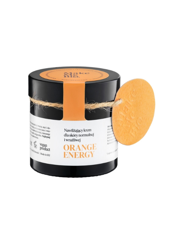 Make Me Bio Orange Energy nawilżający Krem do skóry normalnej i wrażliwej 60 ml