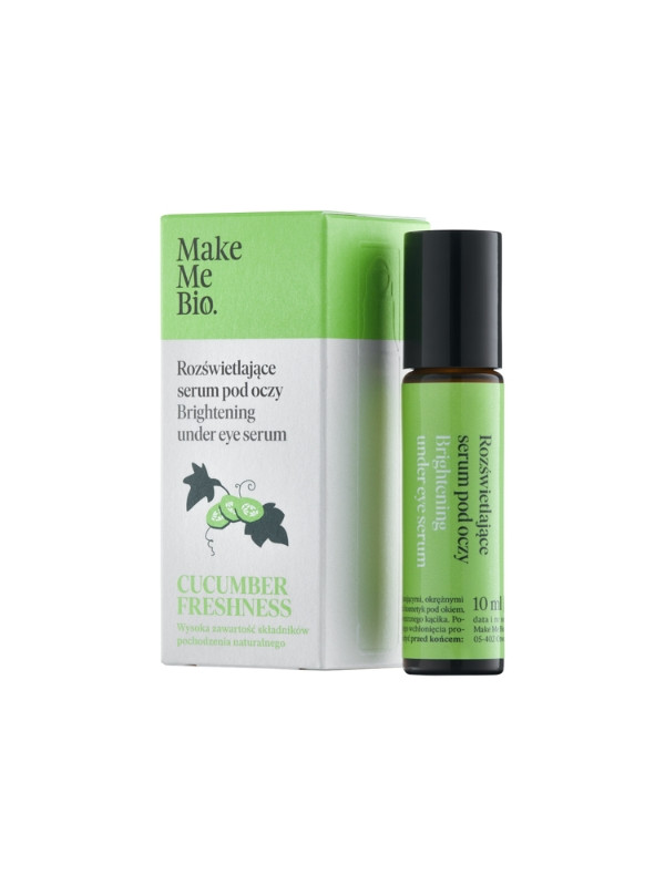 Make Me Bio Cucumber Freshness rozświetlające Serum pod oczy Roller 10 ml