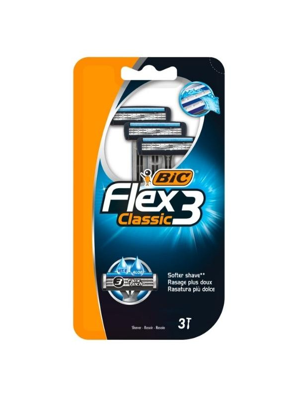 Бритва BIC Flex3 Classic 3 шт