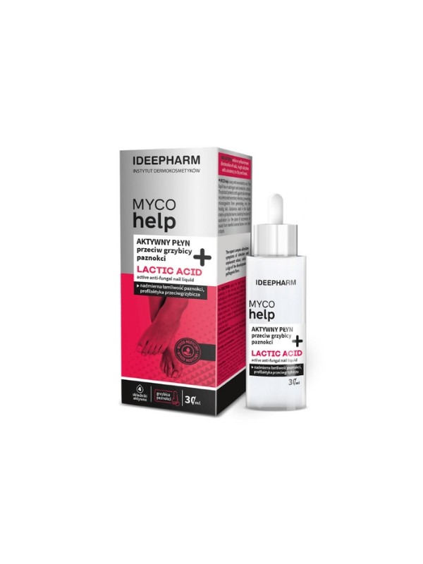 Ideepharm MYCO Help actief Vloeistof tegen nagelschimmel 30 ml