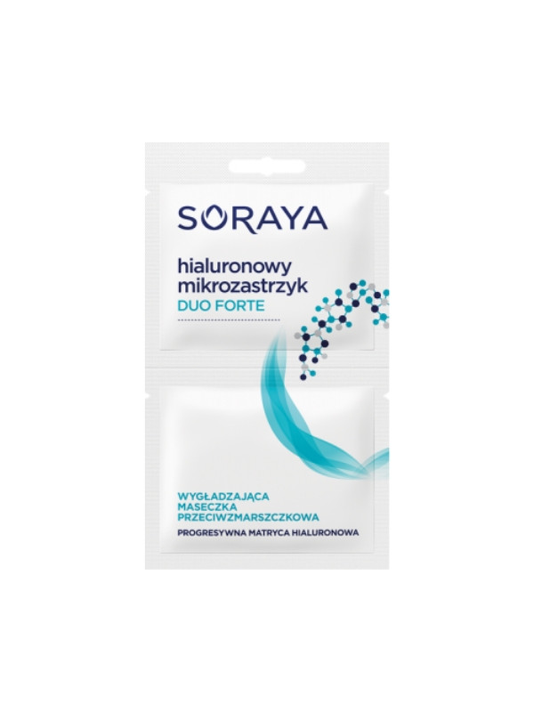 Soraya Hyaluronic Microinjection Duo Forte Filling Anti-Wrinkle Mask 2х5 мл