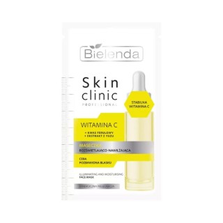 Bielenda Skin Clinic Professional Witamina C Maseczka rozświetlająco-nawilżająca 8 g