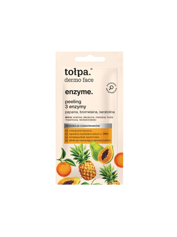 Tołpa Dermo Face Enzyme. Peeling 3 ензими 8 мл