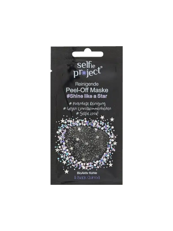 Selfie Project Peel-off face mask Shine like a Star 12 ml