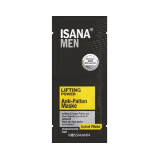 Isana Men lifting anti-rimpel gezichtsmasker 2 x 8 ml