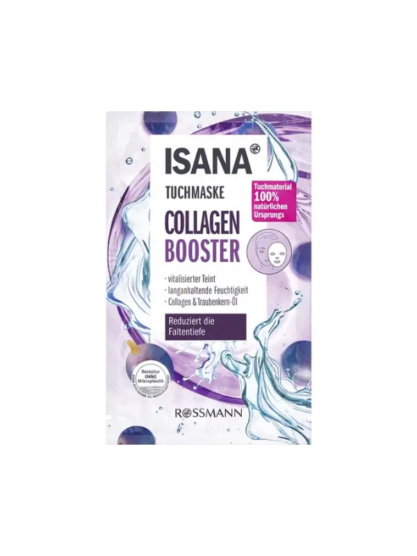 Isana Strengthening face sheet mask Collagen Booster 1 piece