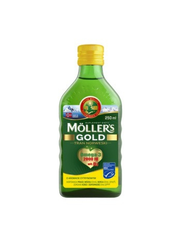 Норвезький риб'ячий жир Moller's Gold 250 мл