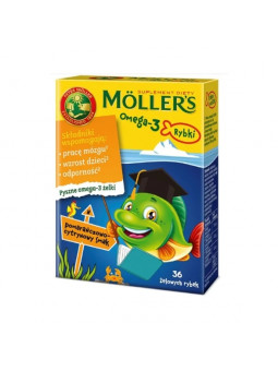 Рибне желе Moller's Omega-3...