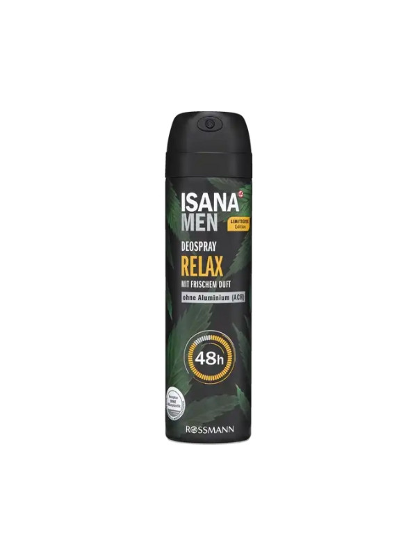 Isana Men Spray дезодорант для чоловіків Relax 150 мл