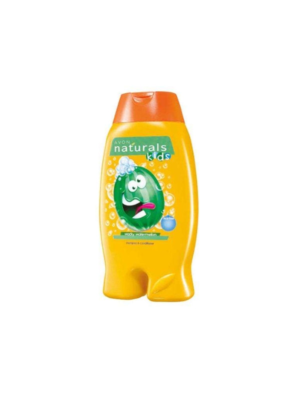 Avon Naturals Kids Szampon i odżywka do włosów dla dzieci 2w1 Szalony Arbuz 250 ml