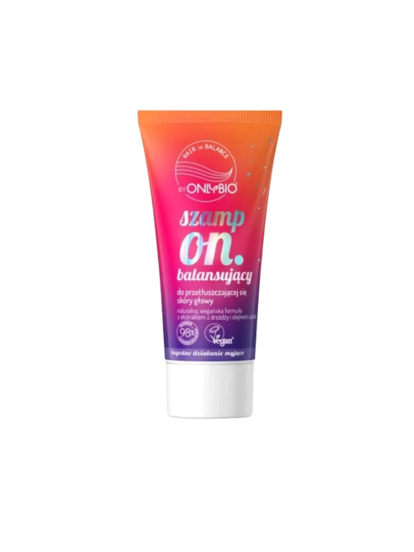 ONLYBIO Hair in Balance Evenwichtige shampoo voor de vette hoofdhuid Travel Size 50 ml