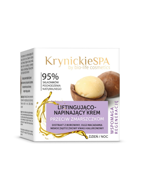 Krynickie Spa Liftende en versterkende gezichtscrème voor dag en nacht 50 ml