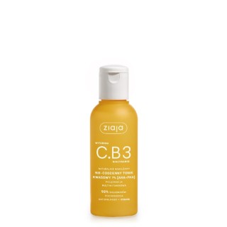 Tonique acide non quotidien pour le visage Ziaja Witamina C.B3 Niacynamid 1% AHA + PHA 120 ml