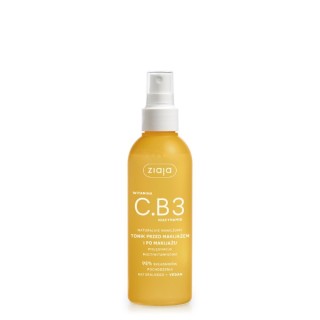 Ziaja Witamina C.B3 Niacynamid Tonique Visage Avant et Après Maquillage 190 ml