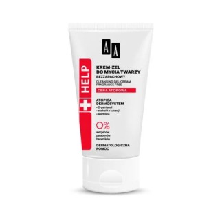 AA Help Atopic Skin Parfumvrije gezichtswascrème-gel 150 ml