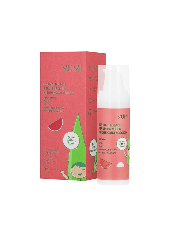 Yumi normaliserend Serum tegen imperfecties Watermeloen 30 ml