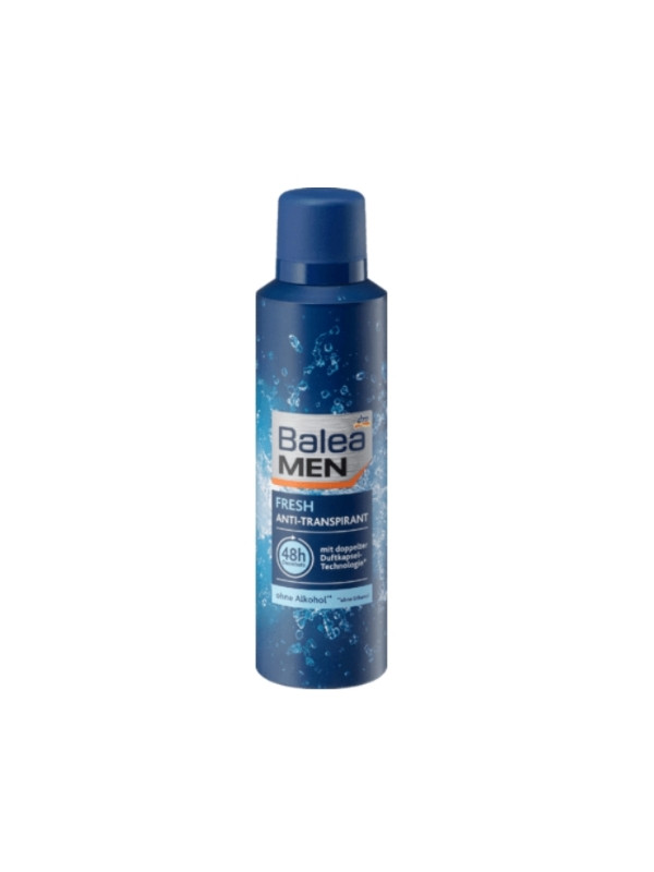 Balea Men Dezodorant w spray'u dla mężczyzn Fresh 200 ml