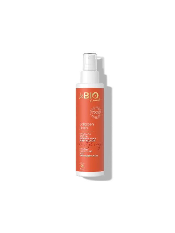 BeBio Ewa Chodakowska styling mist voor natuurlijk haar die de krul benadrukt 150 ml