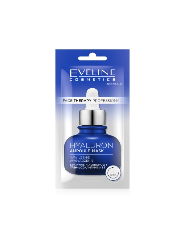 Eveline Face Therapy Professional Face mask-ampoule with hyaluronic acid 8 ml