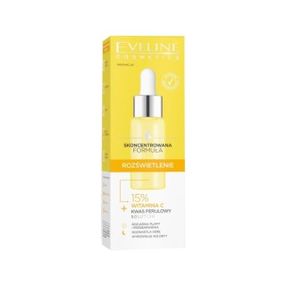 Eveline Skoncentrowana Formuła Serum do twarzy na dzień i noc Rozświetlenie 18 ml