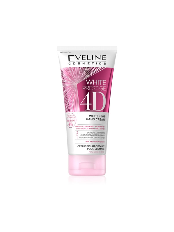 Eveline White Prestige 4D whitening handcrème 100 ml