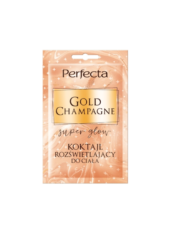 Освітлюючий коктейль для тіла Dax Perfecta Gold Champagne 18 мл