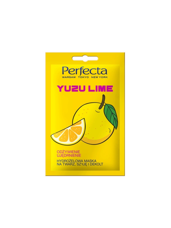 hydro маска Dax Perfecta Yuzu Lime для обличчя, шиї та декольте 10 мл