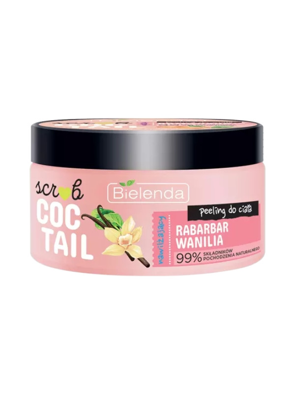 Bielenda Body Coctail Peeling для тіла Ревінь + Ваніль 350 г