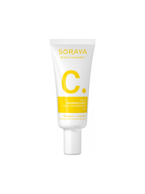 Soraya Beauty Alphabet C Krem do twarzy + Serum witaminowe 2w1 30 ml