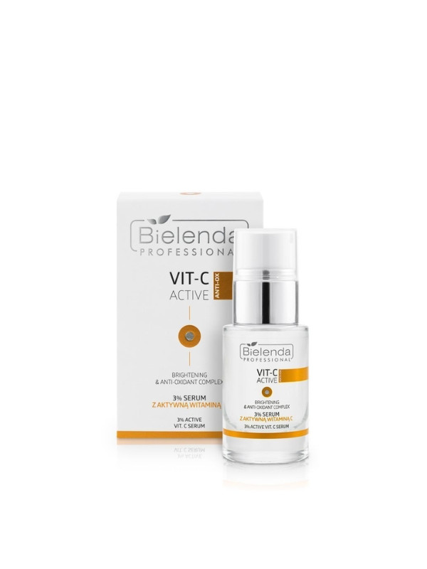 Активна Serum для обличчя Bielenda Professional Vit-C з вітаміном С 15 мл