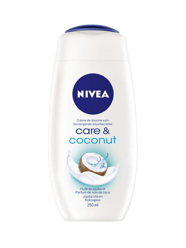 Nivea Cream Care & Cocoonut Shower Gel 250 ml