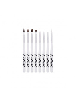 A set of Brushes for gel,...