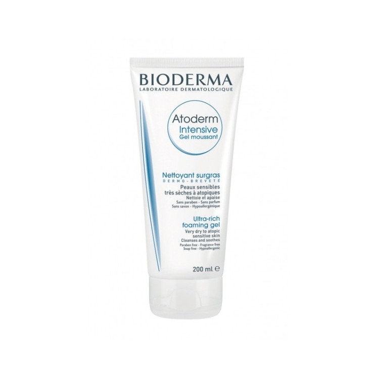 Bioderma Atoderm Intensive Żel oczyszczający i natłuszczający do skóry atopowej 200 ml