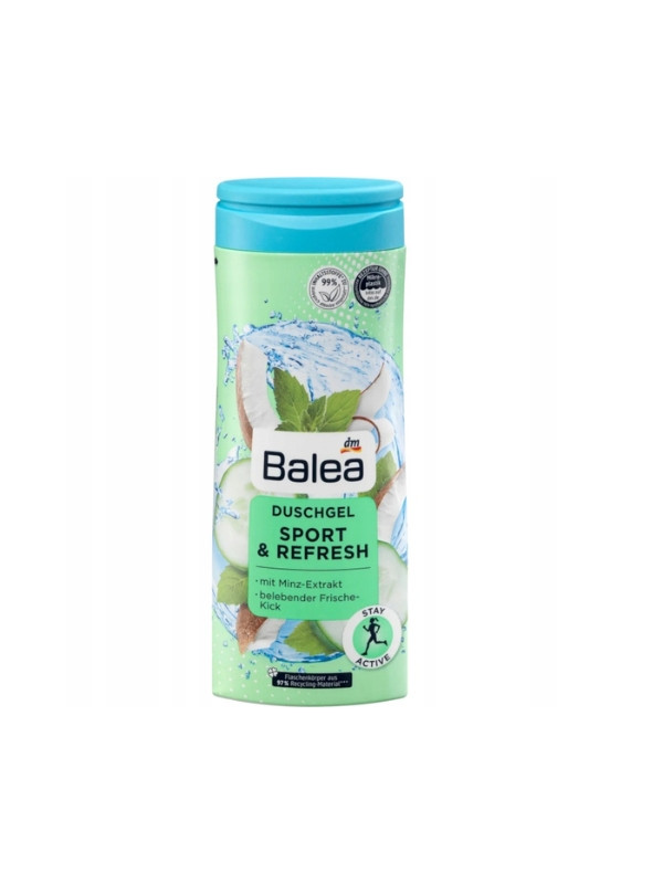 Гель для душу Balea Sport & Refresh 300 мл