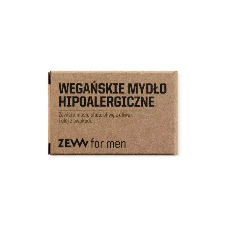 Zew for Men wegańskie Mydło dla mężczyzn hipoalergiczne 85 ml