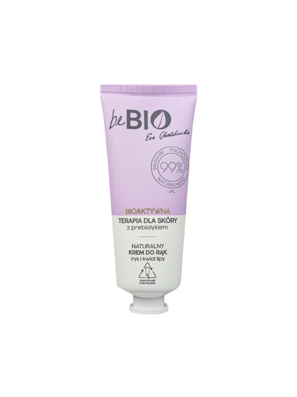 beBio Ewa Chodakowska Bioactive Therapy voor de huid natuurlijke handcrème Iris en lindebloem 50 ml