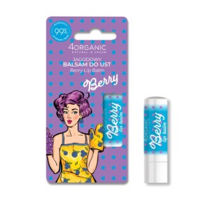 4Organic Pin-up Girl Natuurlijke Berry Lippenbalsem 5 gr