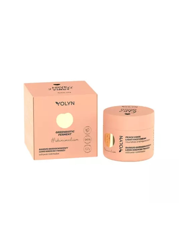 Крем для обличчя Yolyn Light Very Peach 50 мл