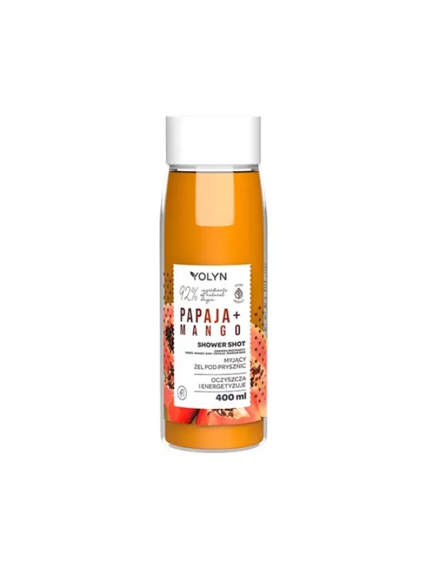 Yolyn wasbeurt Papaya + Mango douchegel 400 ml