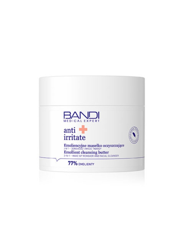 Bandi Medical Expert Anti Irritate Emollient Cleansing Butter 2in1 voor het verwijderen van make-up en het wassen van het gezich