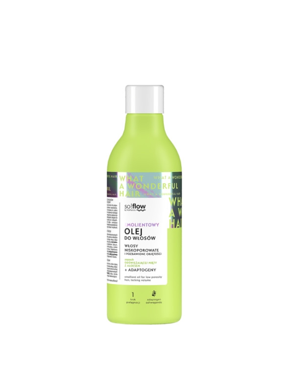 Vis Plantis so!flow Verzachtende Olie voor laag poreus haar zonder volume 150 ml