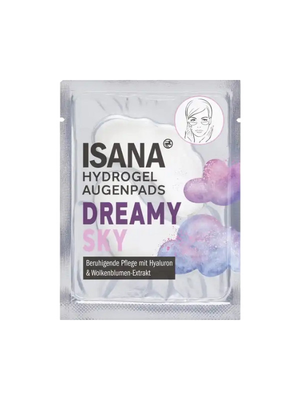 hydro патчі під очі Isana з гіалуроновою кислотою Dreamy Sky 2 шт