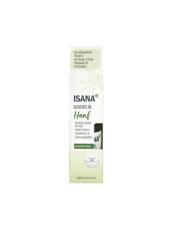 Isana Hennep Gezichtsolie 30 ml