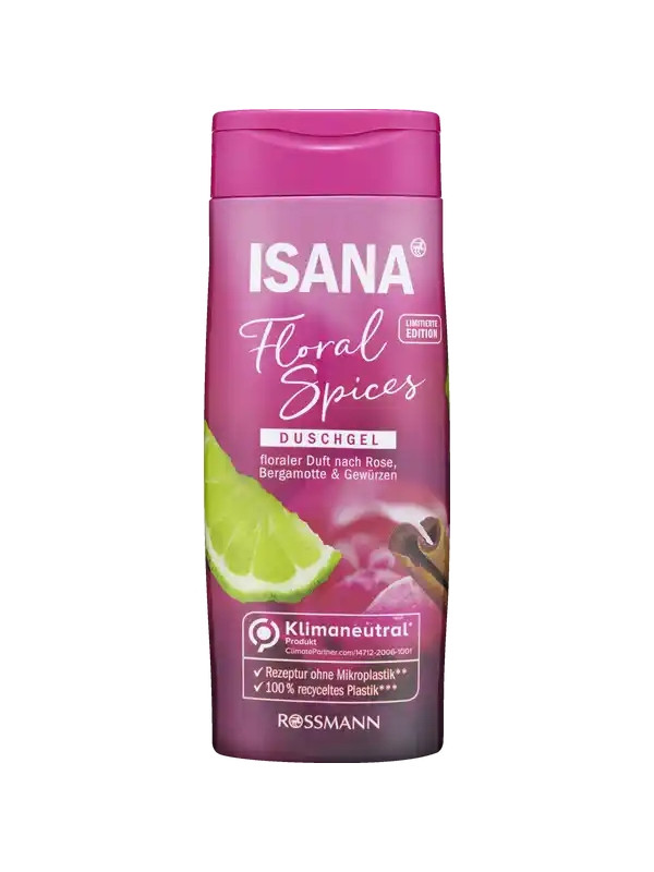 Isana kremowy Żel pod prysznic Floral Spices 300 ml