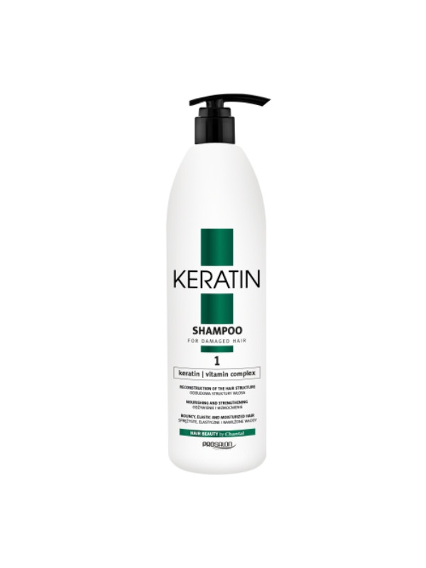 Шампунь для волосся Prosalon Professional Keratin з кератином 1000 г